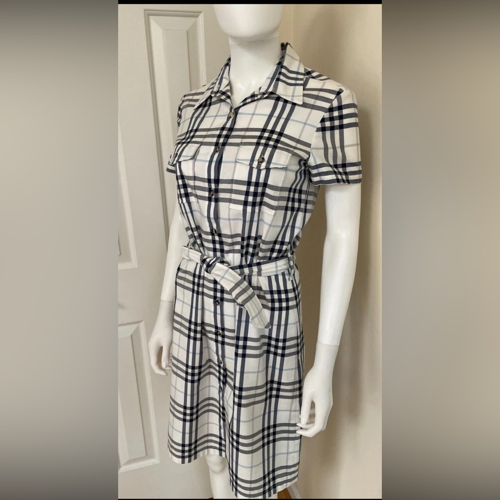Burberry London Belted Dress